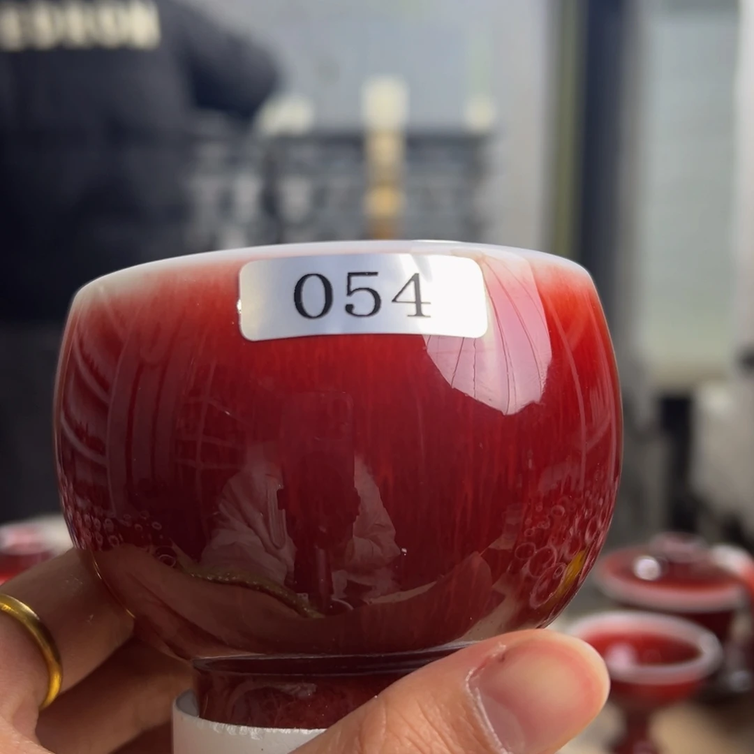 陶景德镇陶瓷郎红微瑕