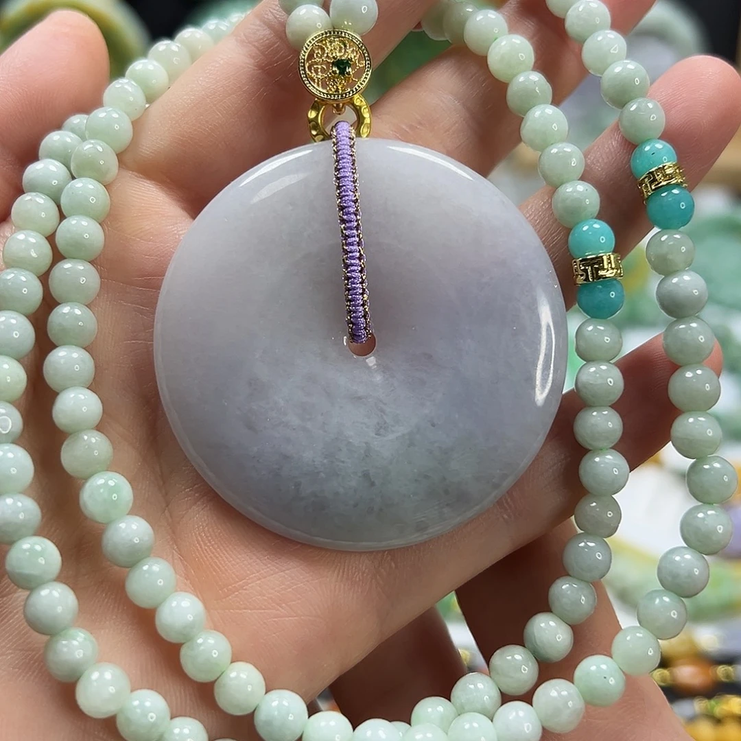 翡翠未镶嵌颈饰吊坠