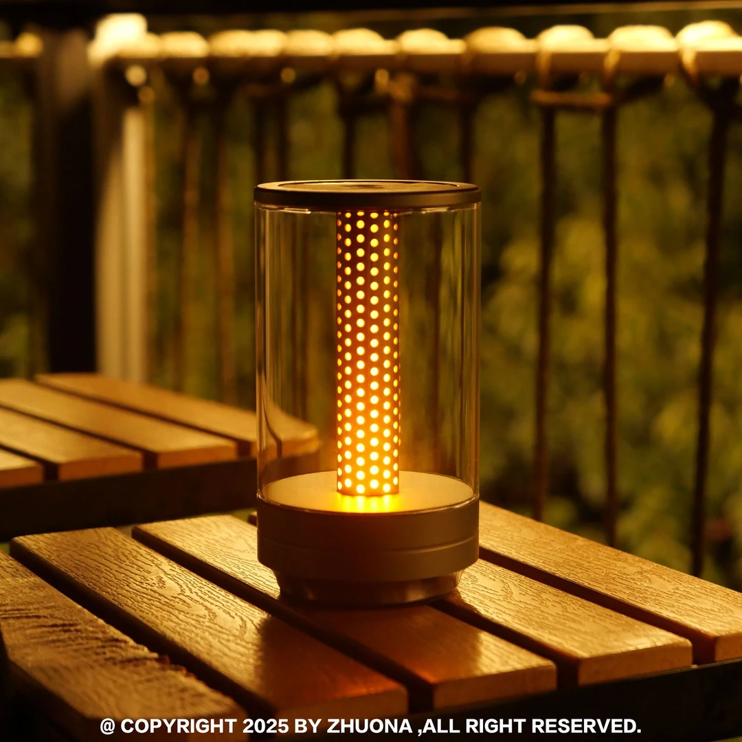 出口品质氛围灯小夜灯复古充电触摸灯太阳景观个性吧台户外装饰灯