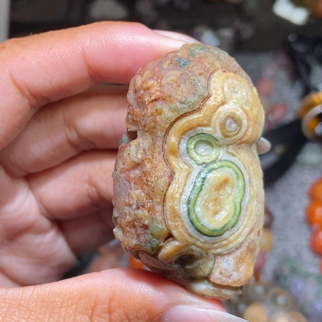 未镶嵌玛瑙/玉髓珠宝半成品
