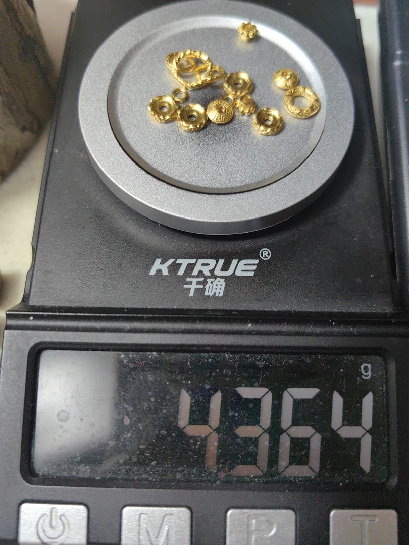 足金999万向轴黄金手串配饰