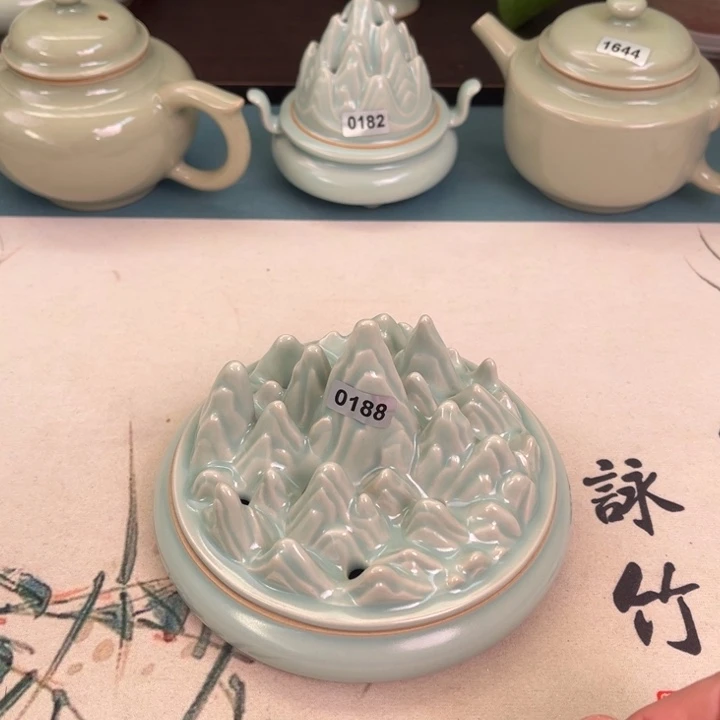 尨***瓷杯子0188 青鸾汝瓷汝州发货