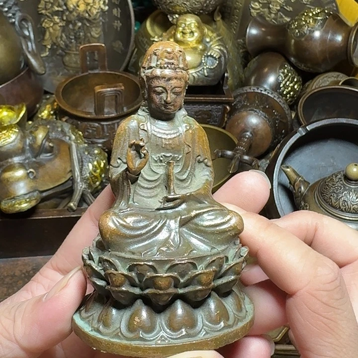 铜器摆件收收藏藏