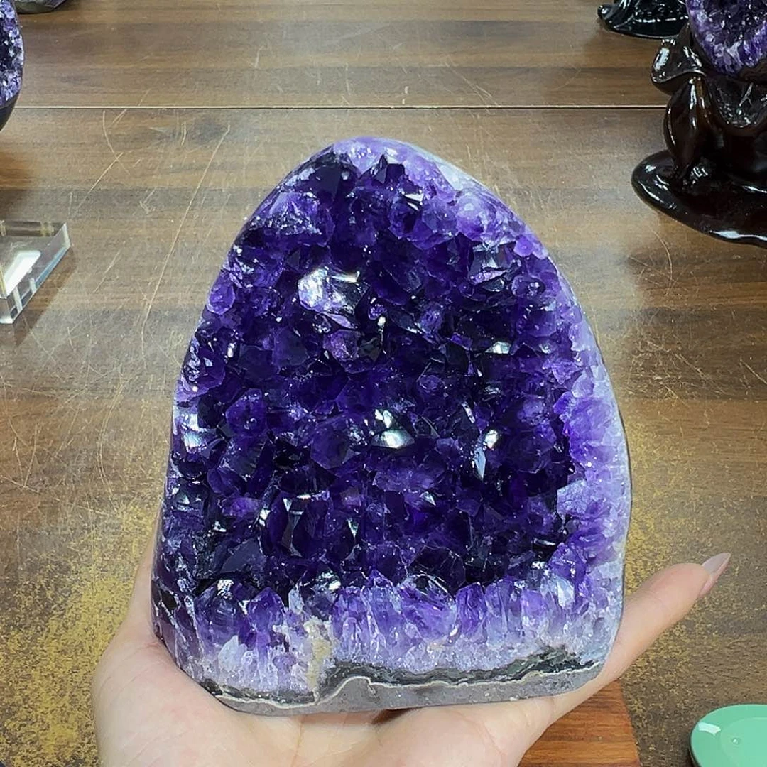 紫晶摆件未镶嵌福利