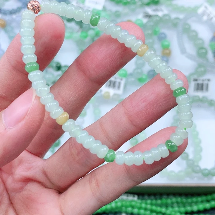 未镶嵌手链翡翠翡翠