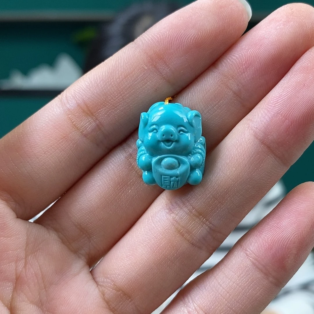 绿松石未镶嵌珠宝奇石