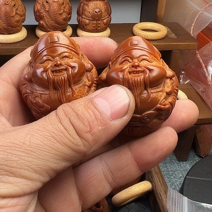 橄榄核吊坠巴西大橄榄核手把件