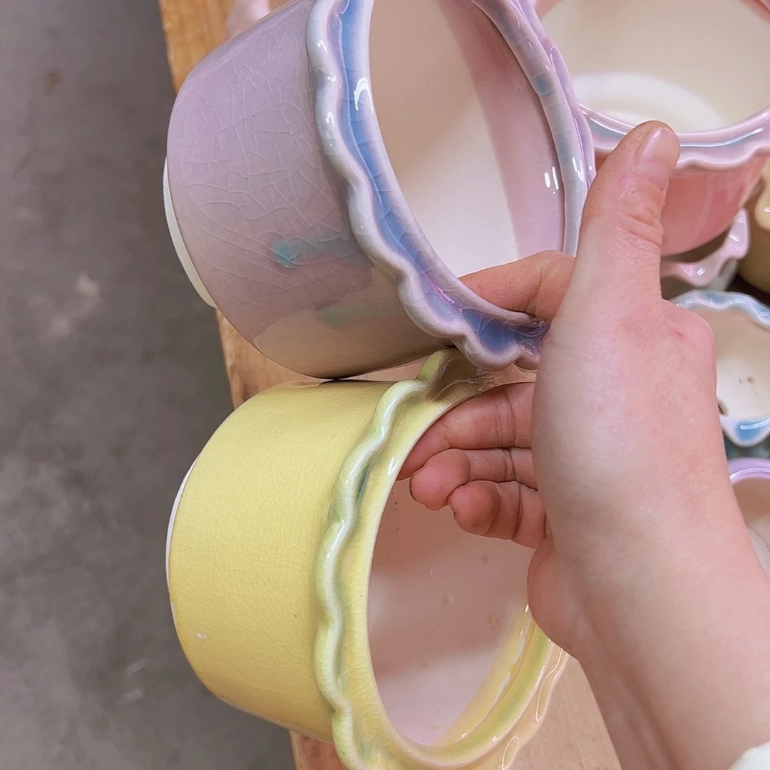 陶瓷花盆当场凑满12包邮