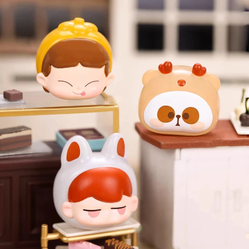 正版可可味蕾奇遇贴贴乐冰箱贴可爱萌粒迷你盲袋盲盒玩具手办公仔