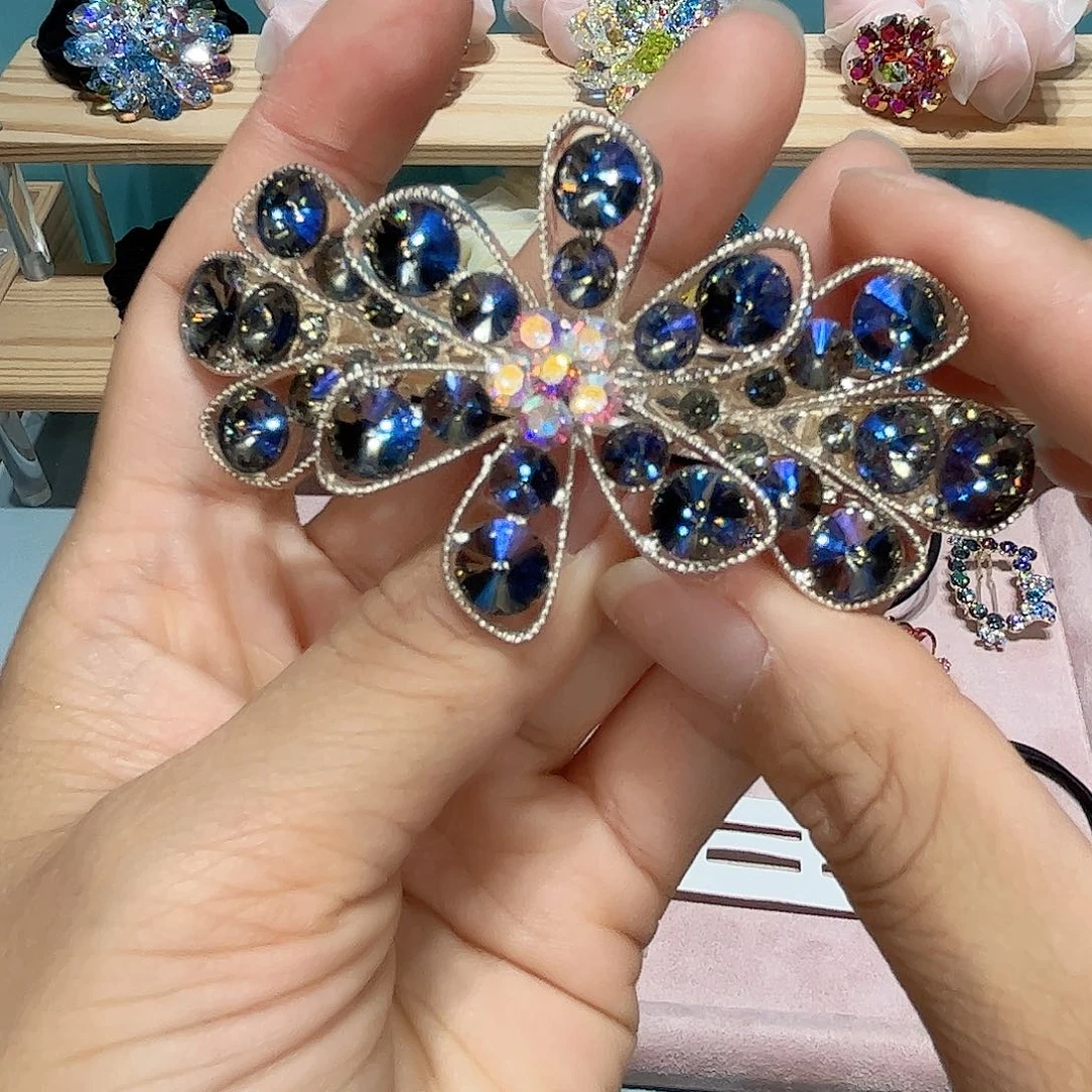 皮质铁合金发夹固定