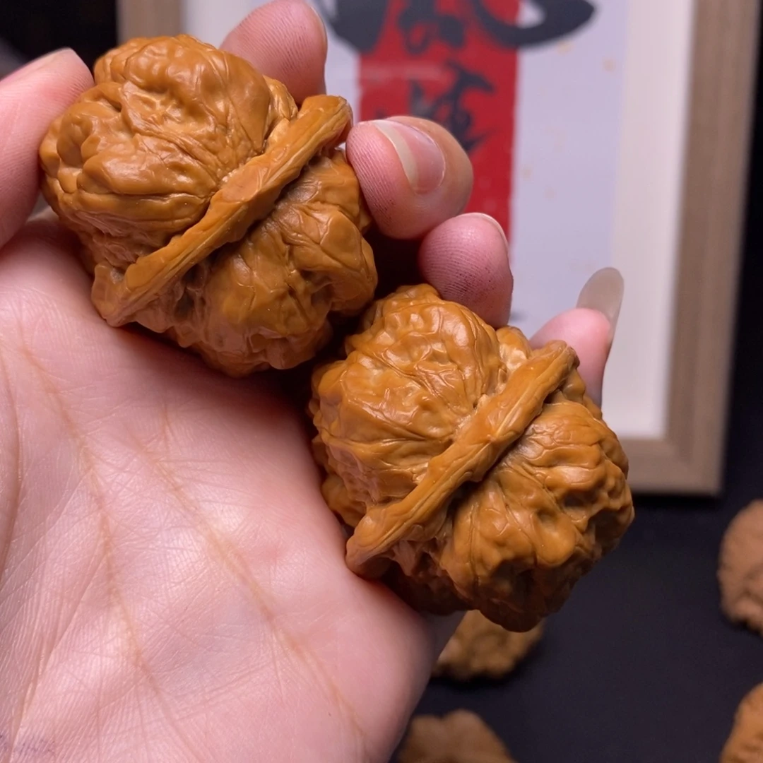 心***義文玩核桃吊坠蛤蟆
