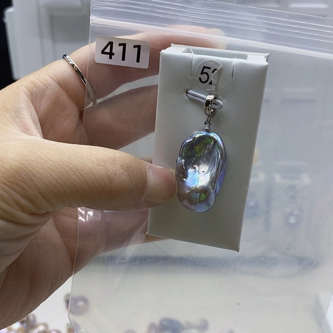 颈饰合金淡水珍珠