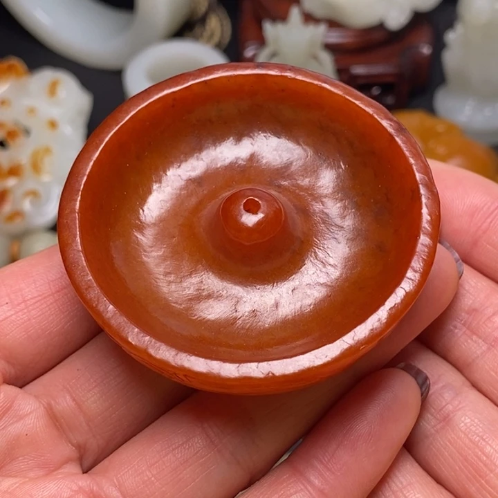 双***荣和田玉未镶嵌把件