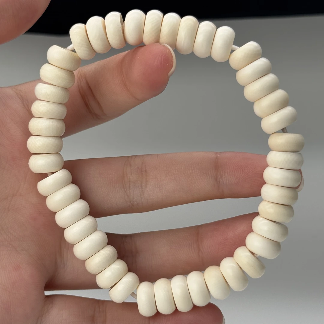 DEZHI/德志【5A毕业】10*5/43颗全肉满纹猛犸直切药片手串