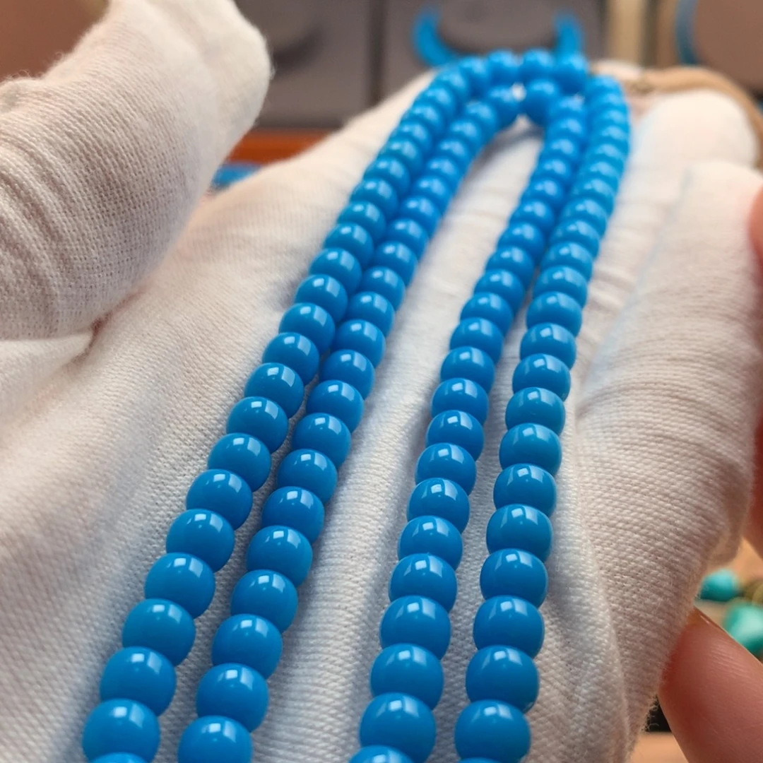 绿松石未镶嵌绿松石5.5mm