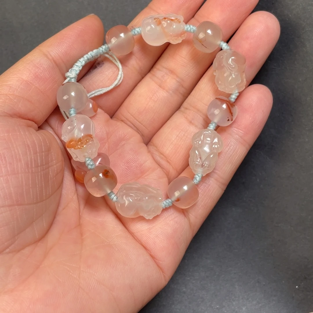 南红玛瑙未镶嵌手串