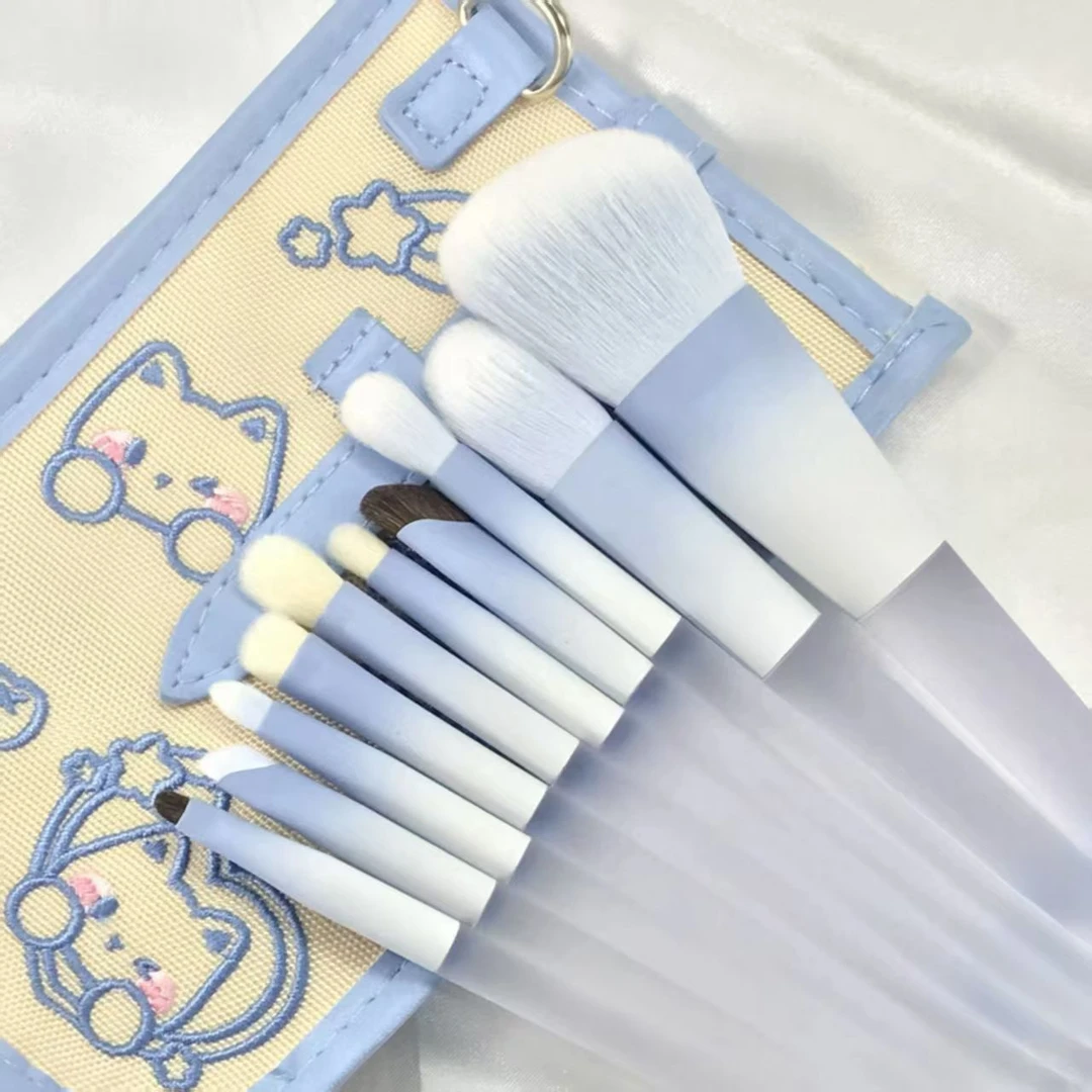 D高颜值便携化妆套套刷