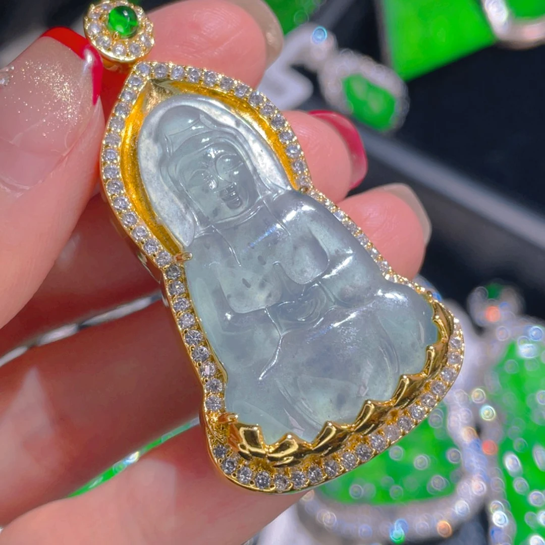 翡翠吊坠(不含链)未镶嵌
