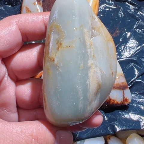 和田玉（糖玉）手链未镶嵌28