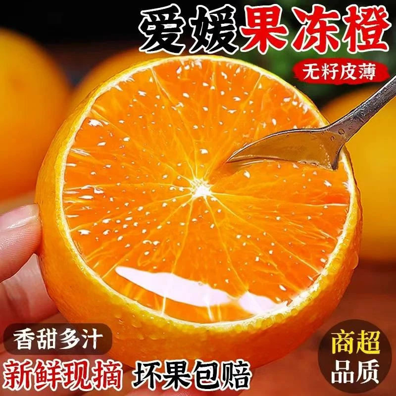 【果园自卖】四川爱媛38号果冻橙新鲜应季水果皮薄多汁香甜爆汁