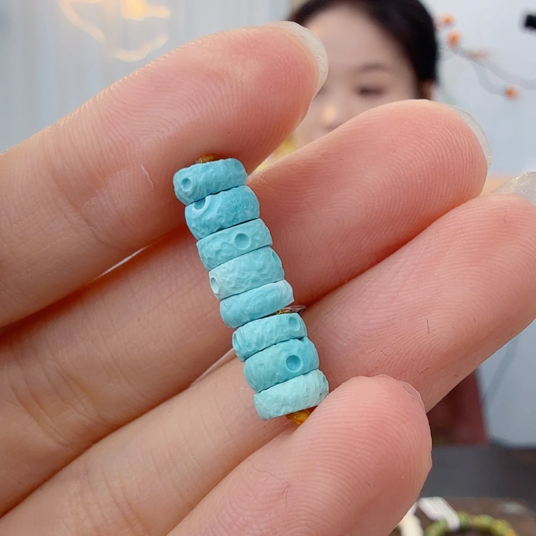 绿松石未镶嵌珠宝半成品