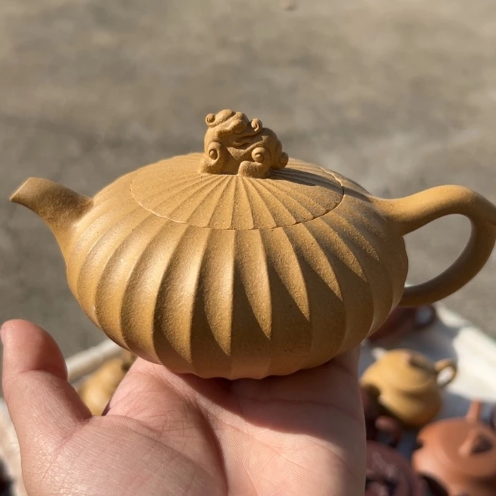 *****紫砂茶壶瑕疵筋纹器