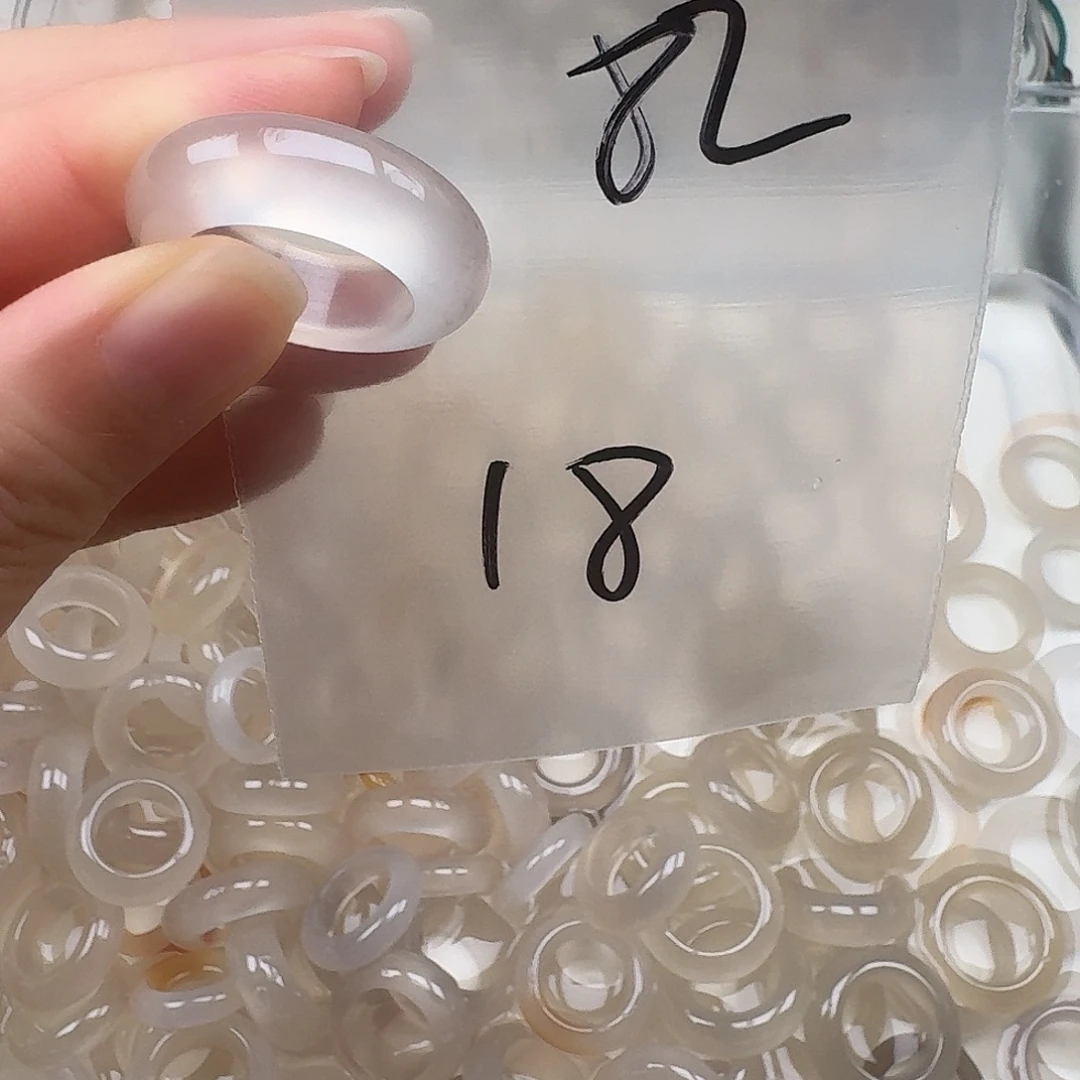 玛瑙/玉髓未镶嵌戒指