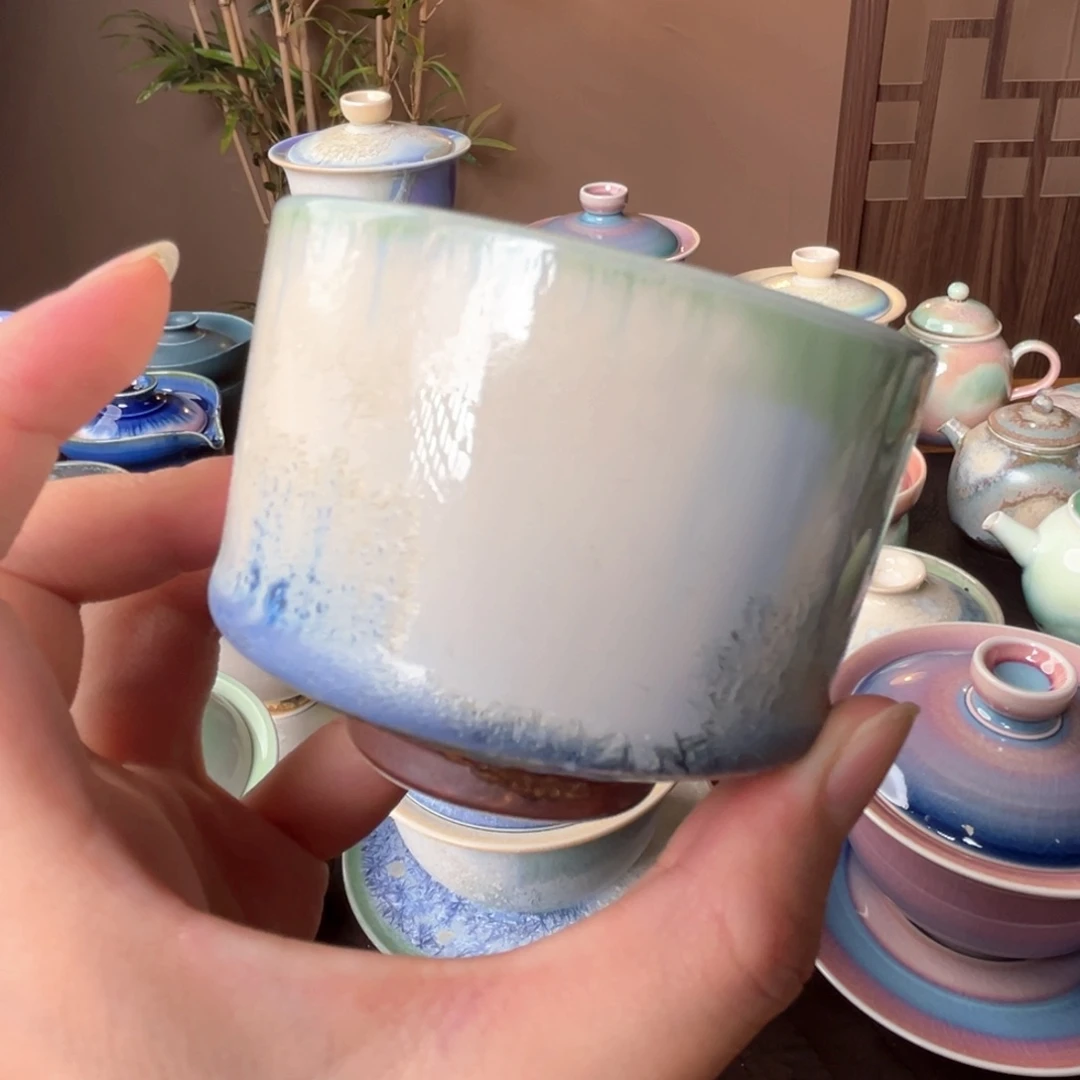 杯景德镇纯手工柴烧茶器