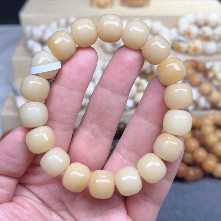 菩提根/象牙果手串冰透汉堡珠3-5-139特价福利