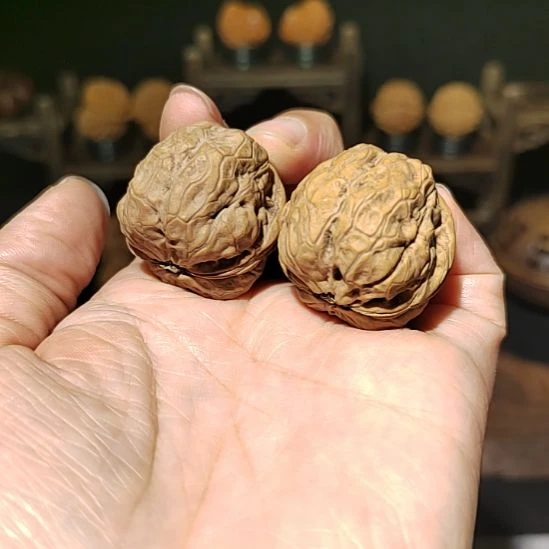 把件文玩核桃福利手捻蟒纹开背蛙32尺