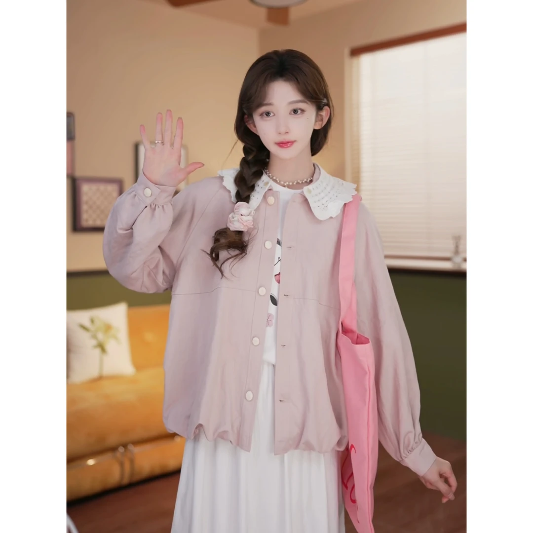 余紫绮【一如初见】春季新款长袖百搭上衣ZW2023251