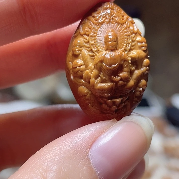 橄榄核吊坠橄榄核