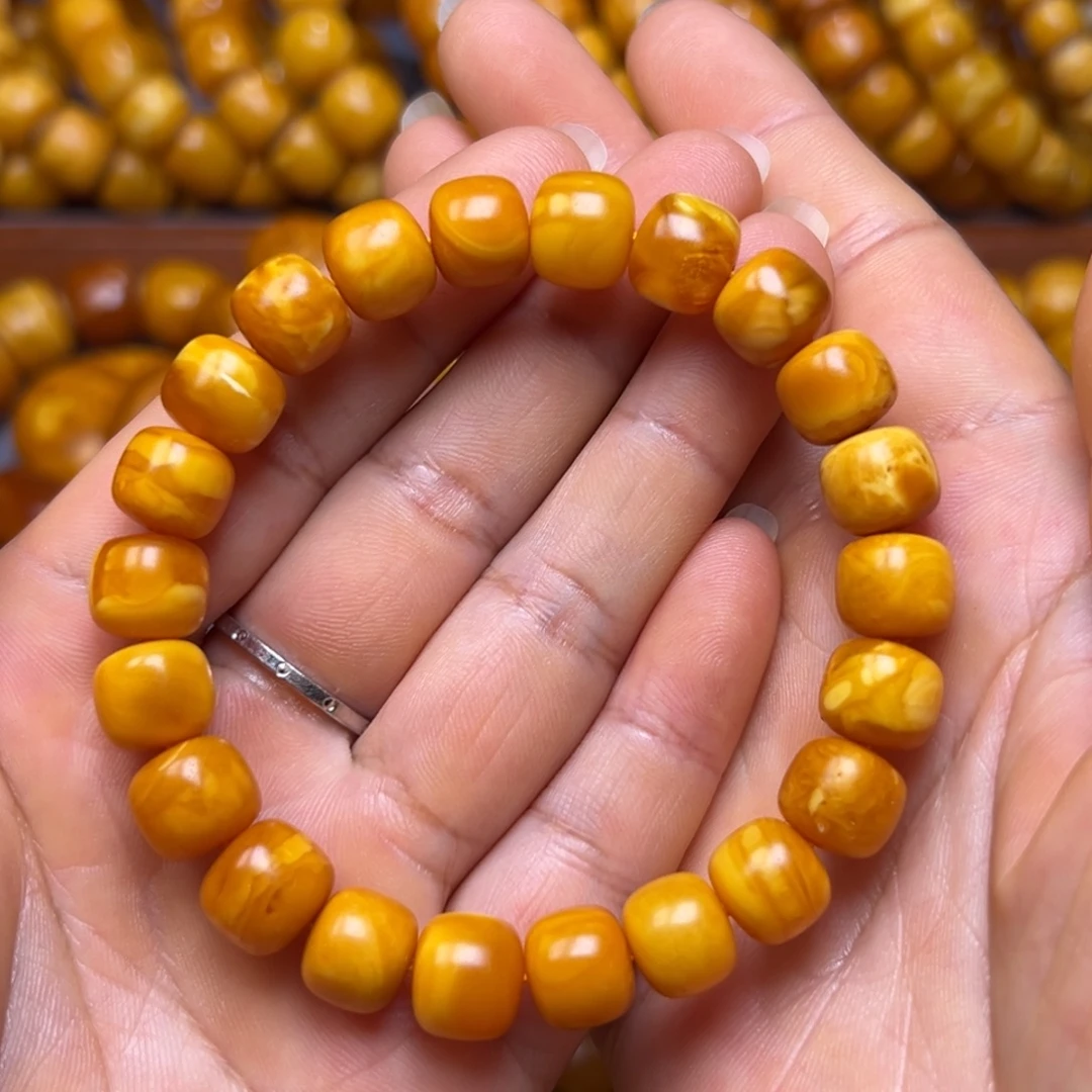 蜜蜡未镶嵌吊坠(不含链)