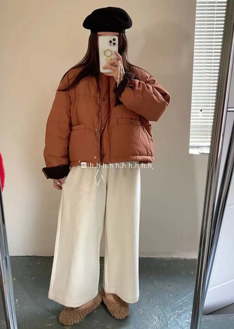 四季青灯芯绒领外套