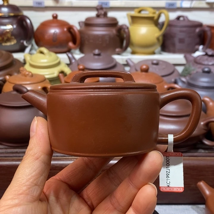 紫砂茶壶微瑕处理一把