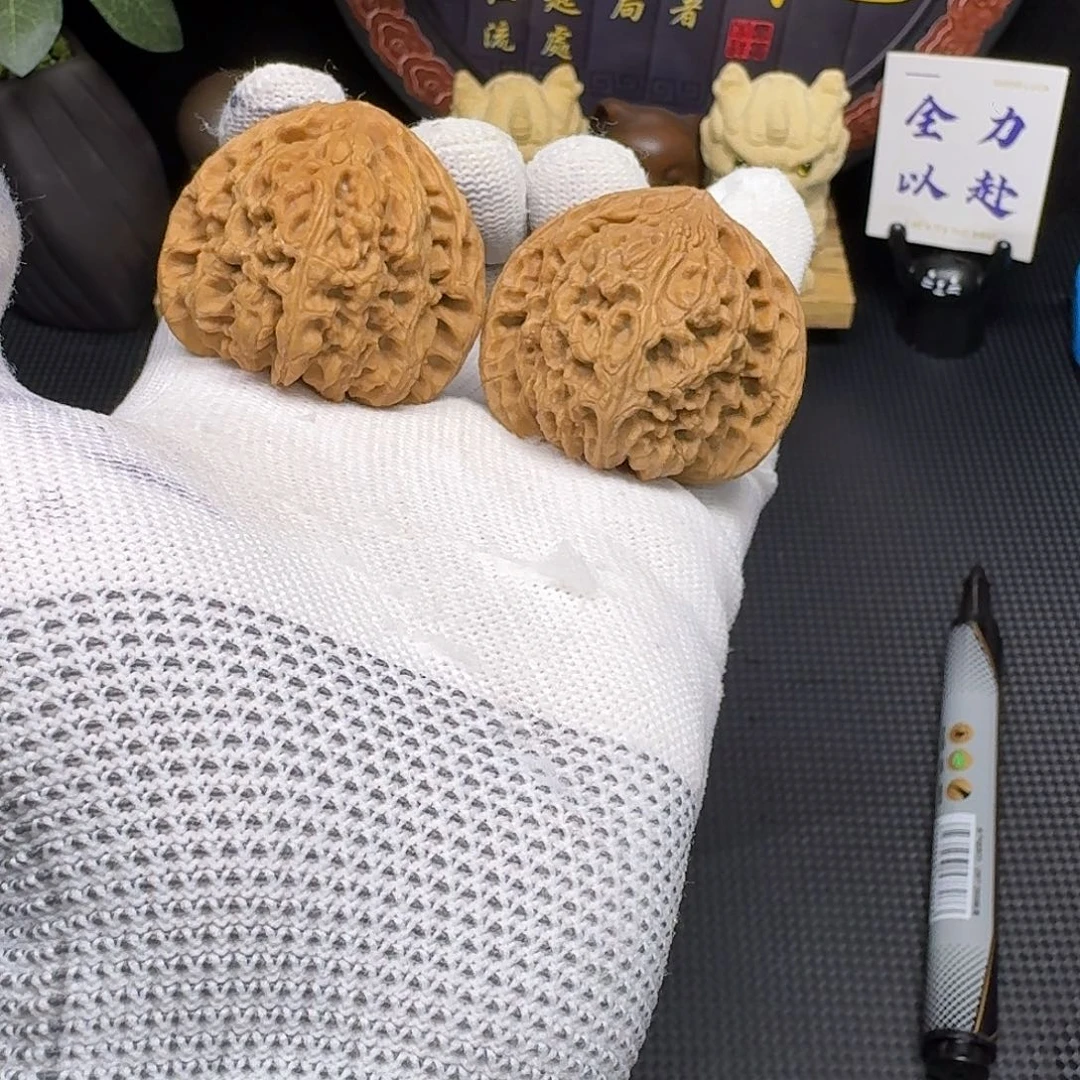 文玩核桃吊坠白***条43南疆