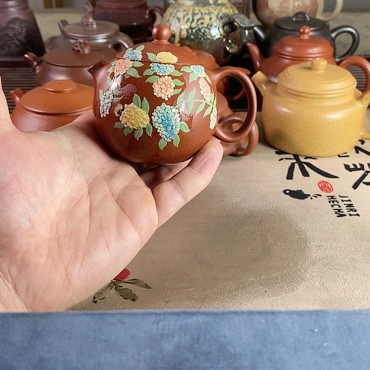 茶壶紫砂紫砂的微瑕