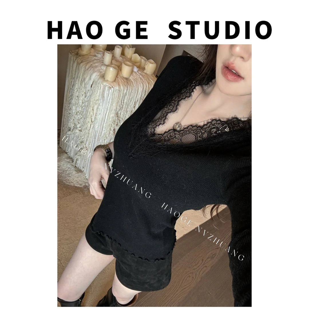 浩哥严选●针织衫预HGQ5ZZS4281A时尚长袖显瘦修身秋冬气质百搭款