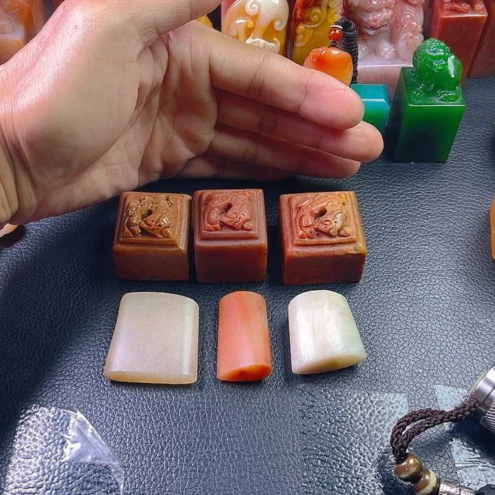 寿山石6方印石，福利价！