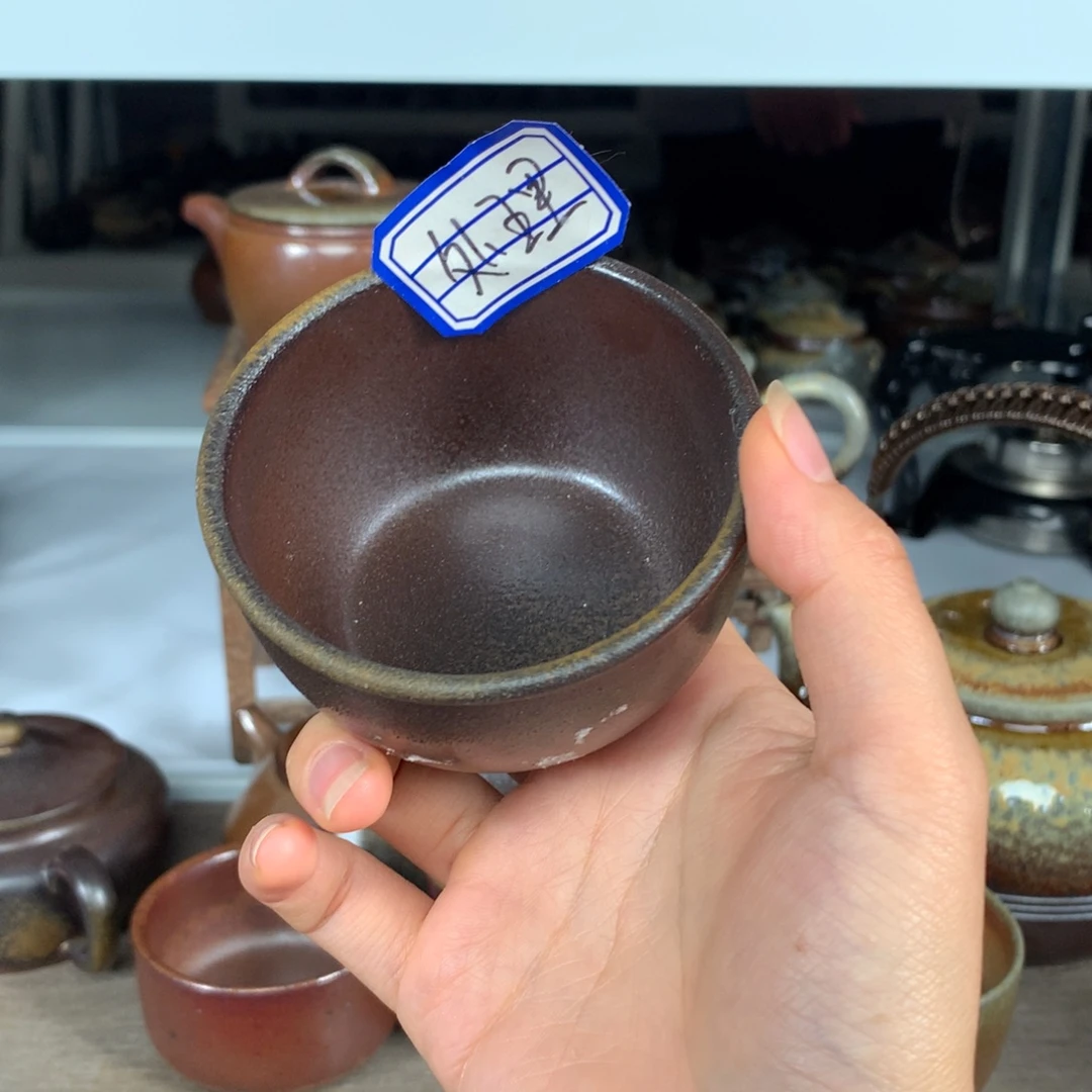 茶壶紫砂纯自然柴烧