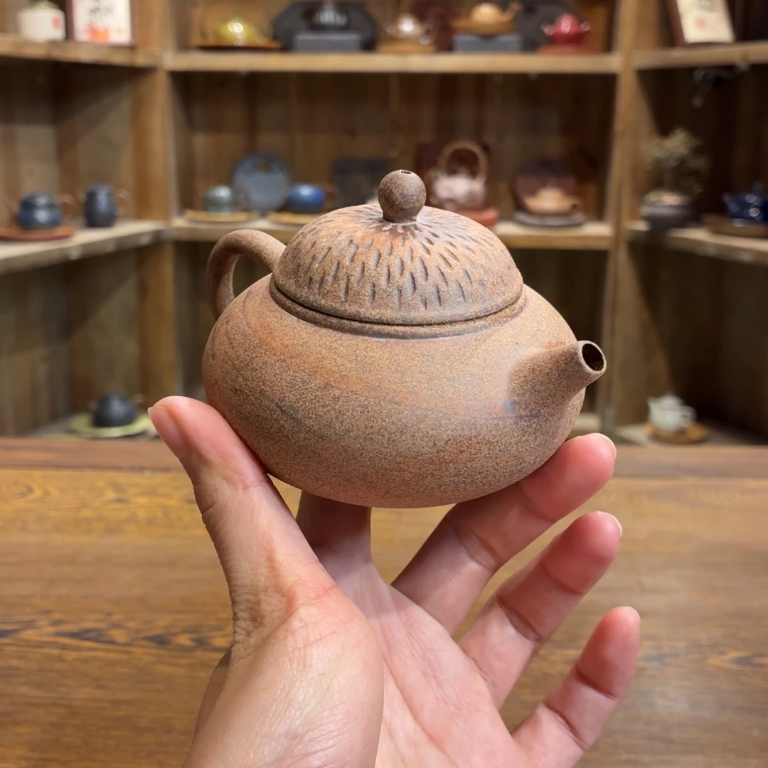 用***0柴烧老岩泥茶器皿