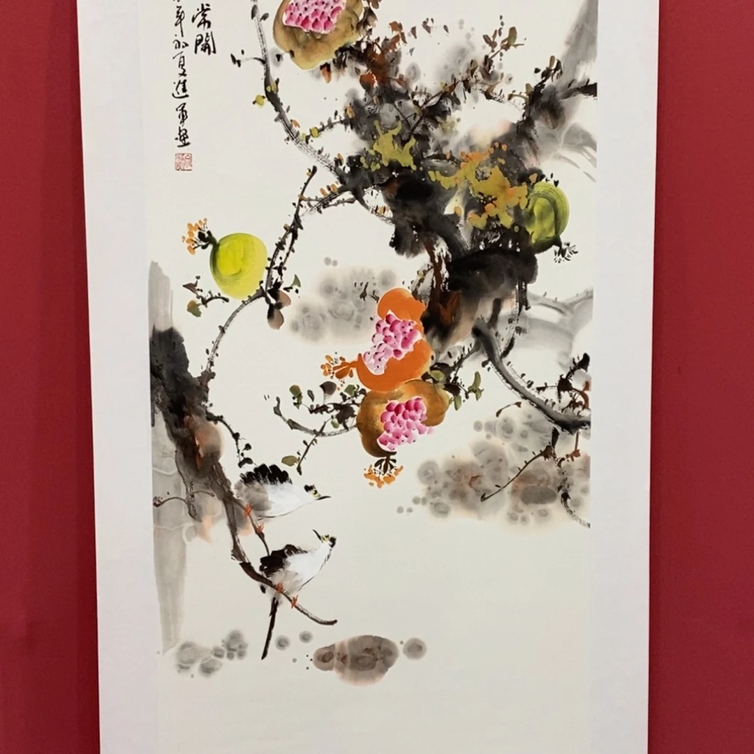 国画文进军三尺精品佳作