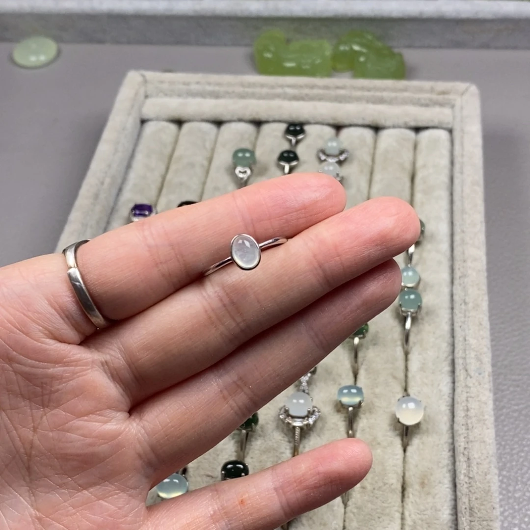 蛇纹石玉未镶嵌挂件耳坠耳环项链