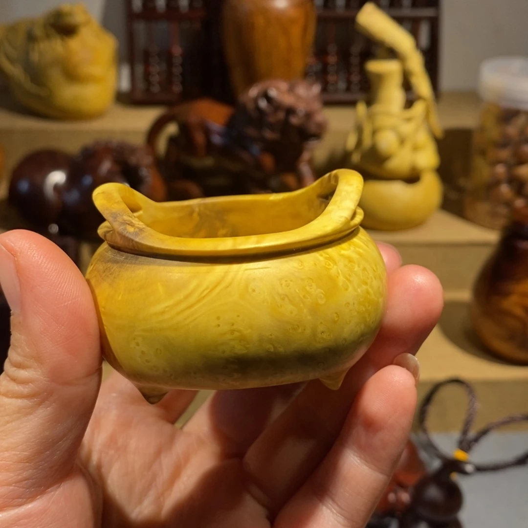 西***蛋檀香紫檀（小叶紫檀）黄杨