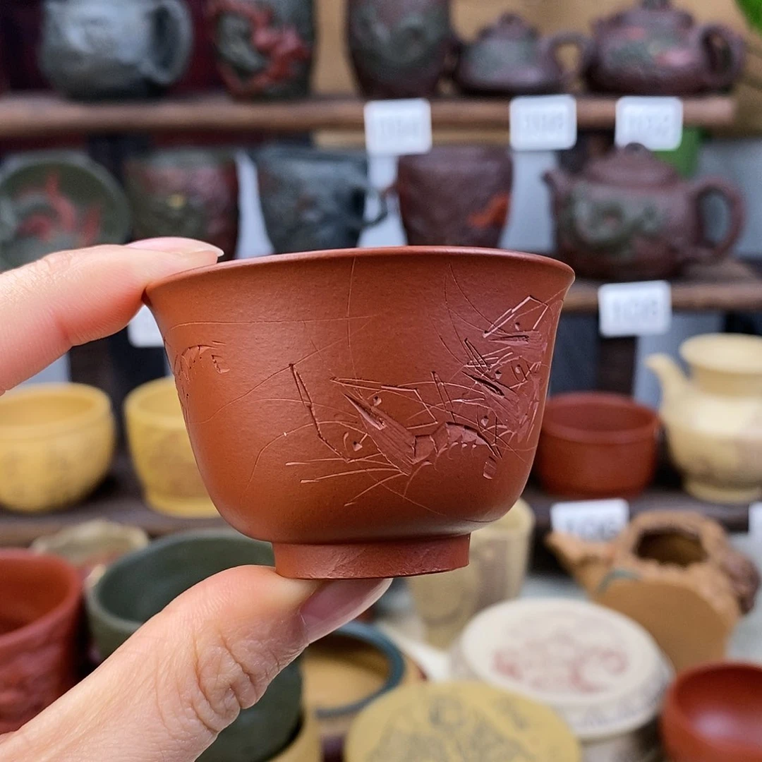 紫砂茶杯党紫砂茶具