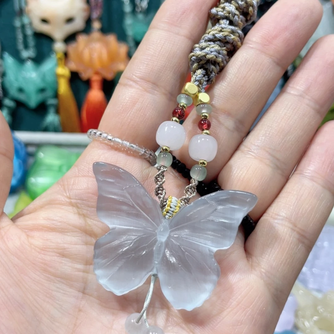 【闪购商品】未镶嵌岫玉颈饰19项链