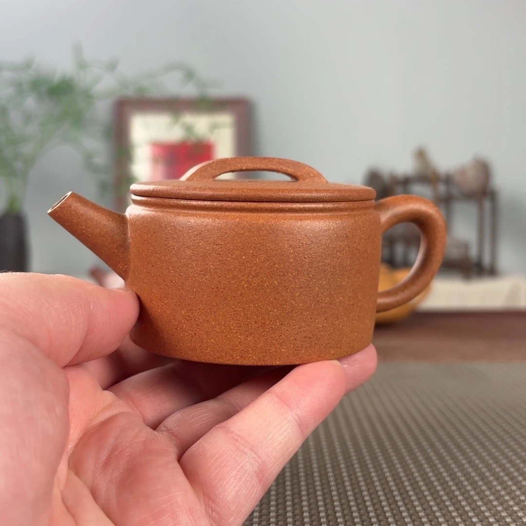 阿***.茶壶紫砂微瑕黄龙山原矿紫砂壶