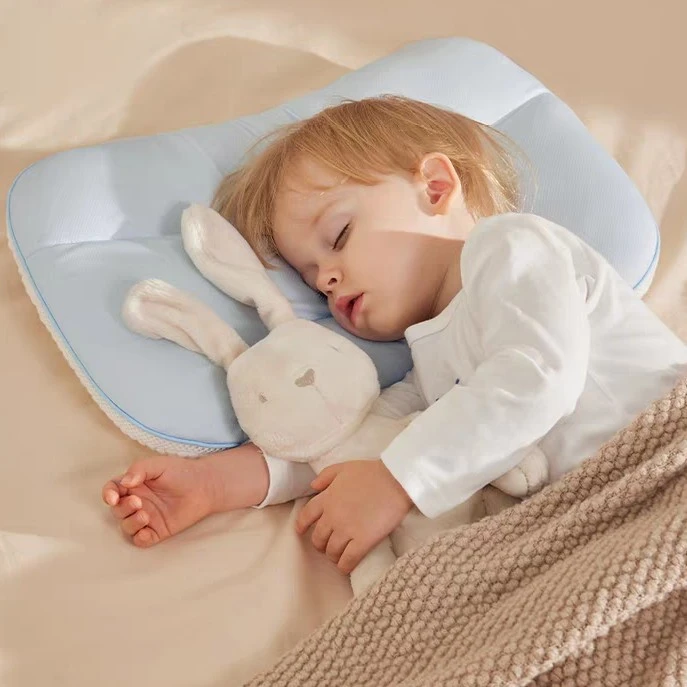 儿童枕头1-2-3-6岁以上四季宝宝护颈枕（默认微瑕）