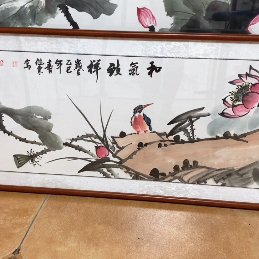 【闪购商品】国画手绘国画带框
