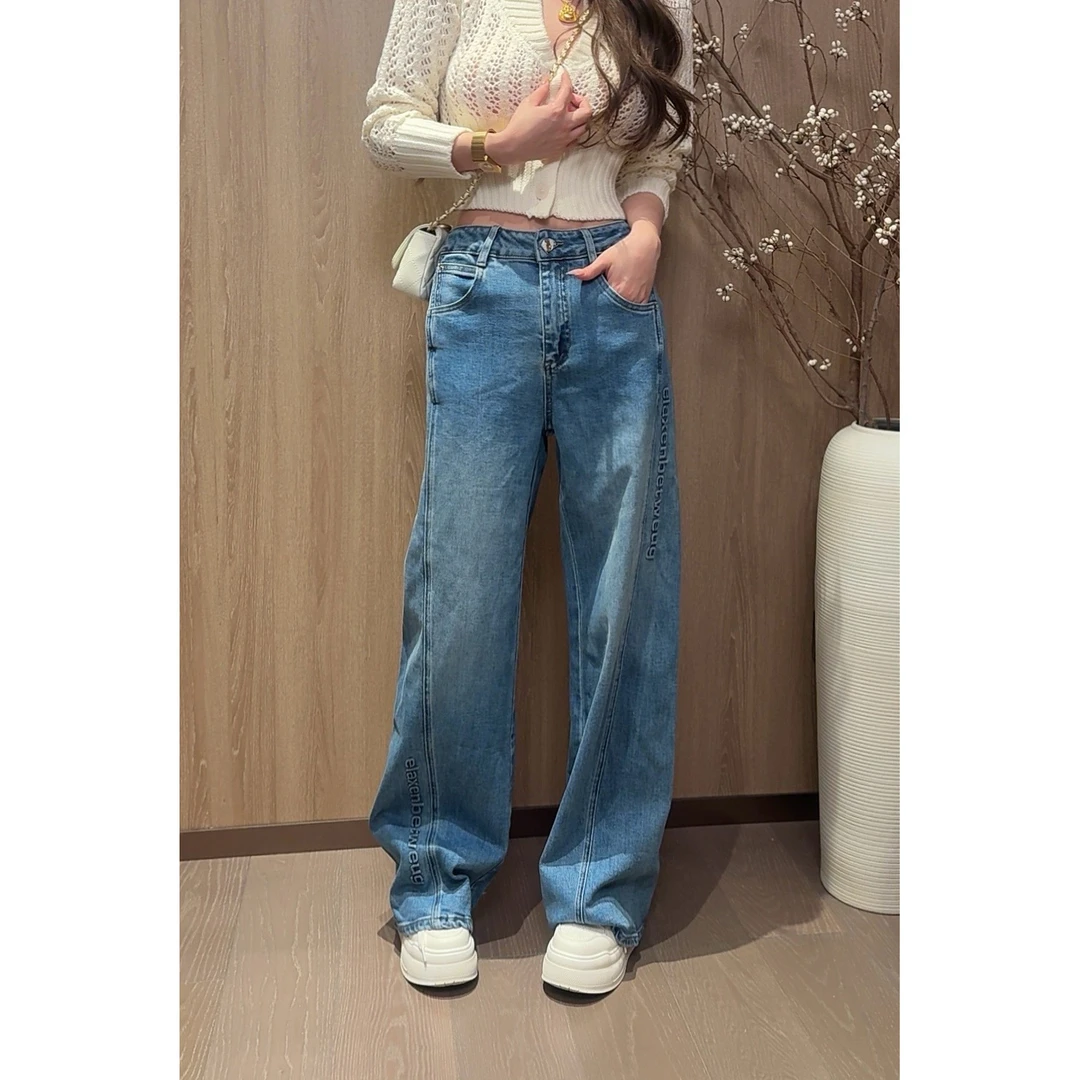 GUIDI GUDI【炼狱小镇】气质休闲百搭时尚牛仔裤